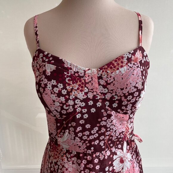 NWT Juniors' Lily Rose Sleeveless Wrap Maxi Dress, Size XL - Picture 4 of 12